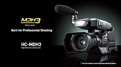 Introducing Major Functions on Panasonic
                    Full-HD Camcorder HC-MDH3 サムネイル